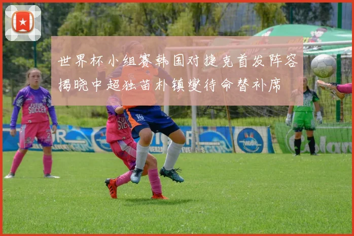 世界杯小组赛韩国对捷克首发阵容揭晓中超独苗朴镇燮待命替补席
